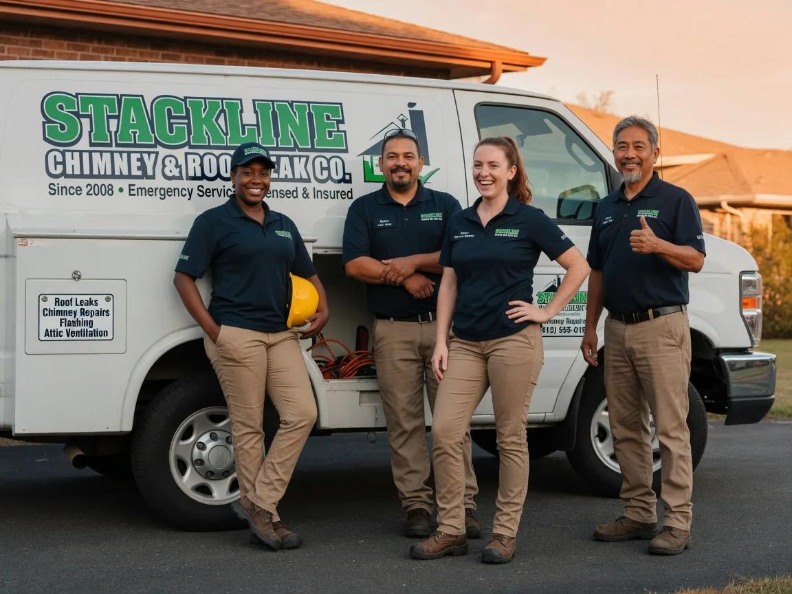 Chimney flashing repair company in Scottsmoor, FL